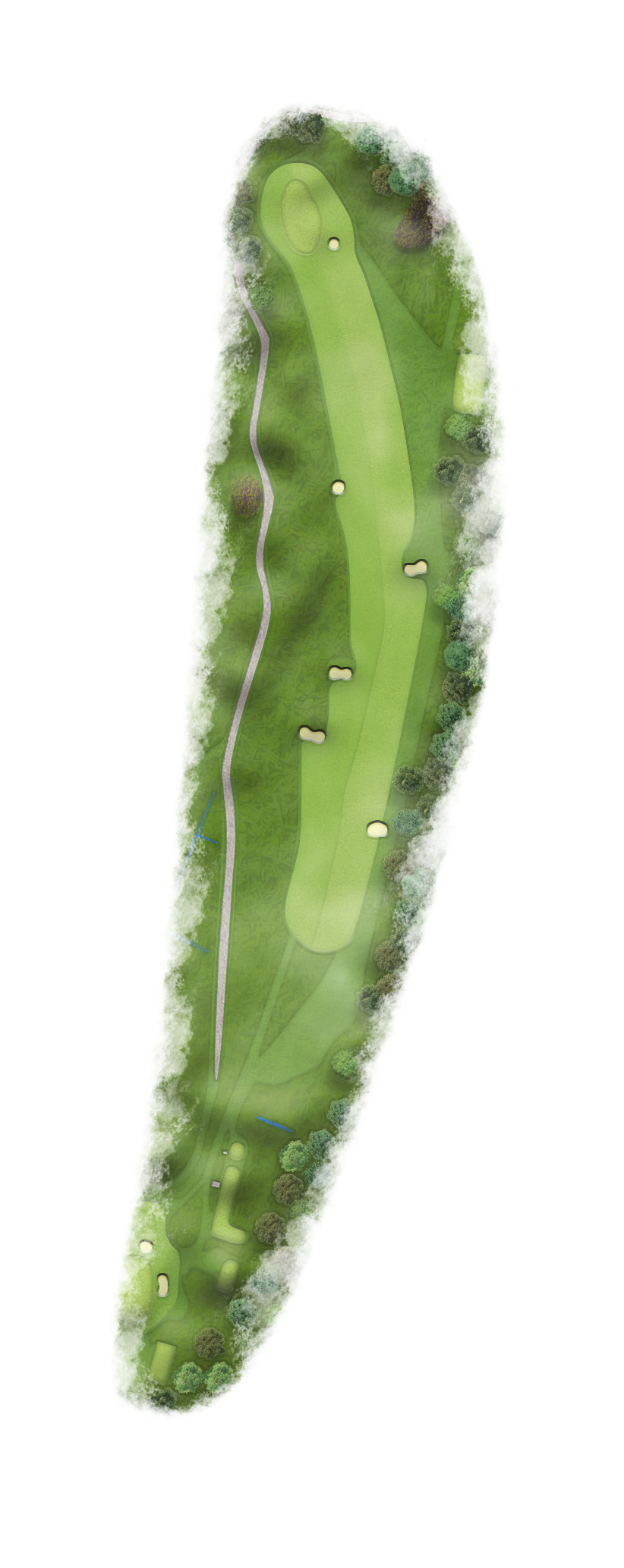 Hole Seventeen Map